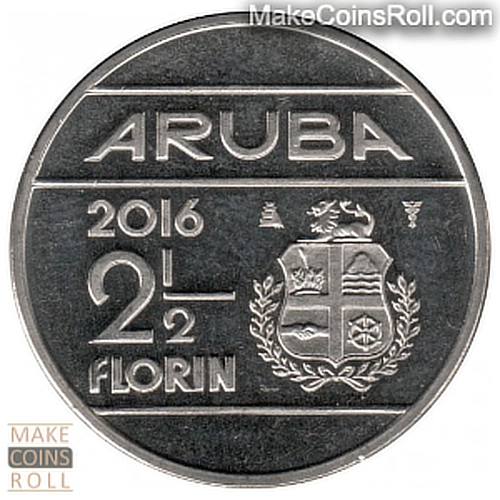 Aruba 2½ Florin (2016) Reverse
