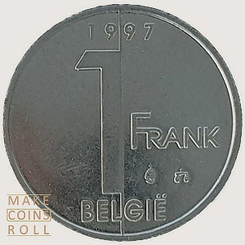 Belgium 1 Frank (1997) Reverse