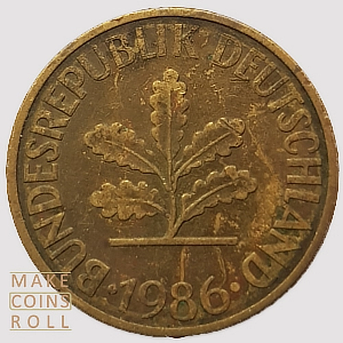 Germany 10 Pfennig (1986)