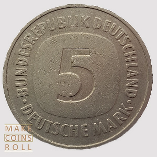 Germany 5 Mark (1983) Reverse