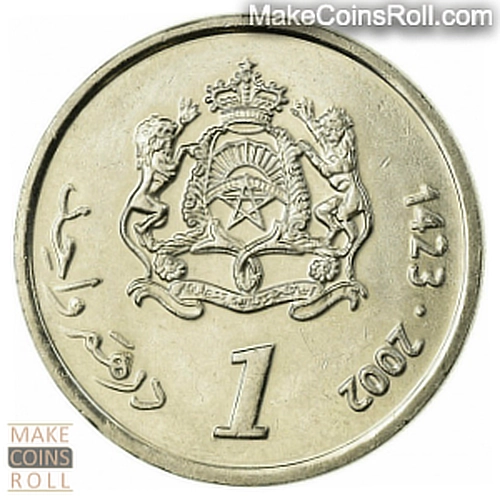 Morocco 1 Dirham (2002) Reverse