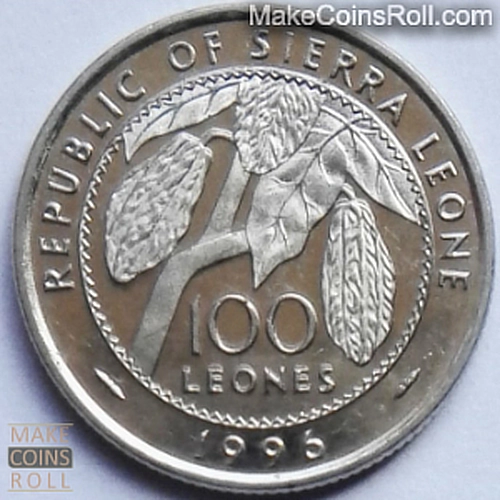 Sierra Leone 100 Leones (1996) Reverse