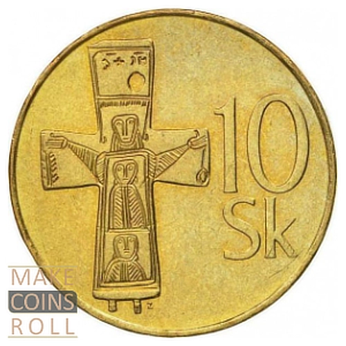 Slovakia 10 Korun (2003) Reverse