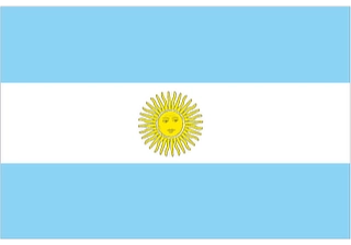 Official flag of Argentina (ISO AR)