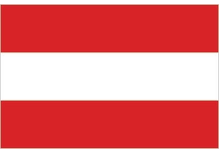 Official flag of Austria (ISO AT)
