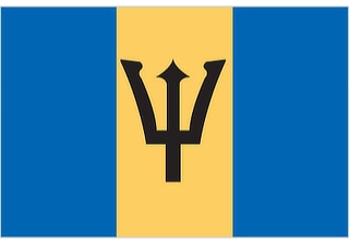 Official flag of Barbados (ISO BB)