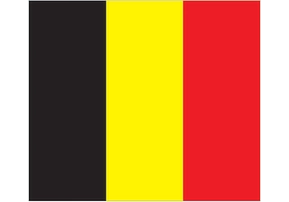 Official flag of Belgium (ISO BE)