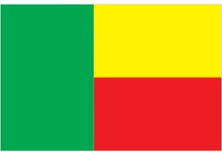 Official flag of Benin (ISO BJ)
