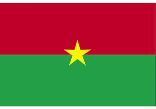 Official flag of Burkina Faso (ISO BF)