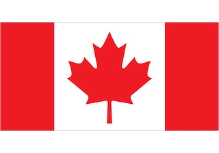 Official flag of Canada (ISO CA)