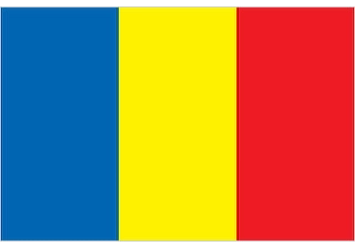 Official flag of Chad (ISO TD)