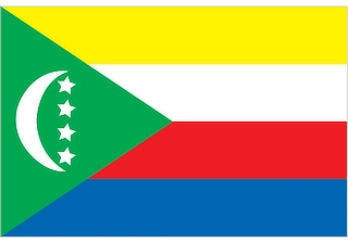 Official flag of Comoros (ISO KM)