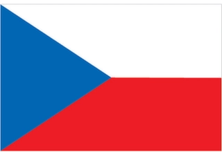 Official flag of Czechia (ISO CZ)