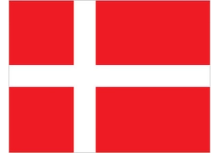 Official flag of Denmark (ISO DK)