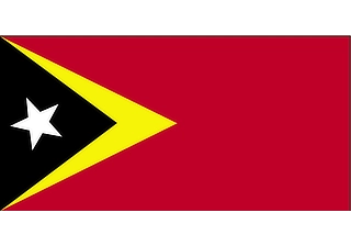 Official flag of East Timor (ISO TL)