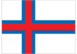Official flag of Faroe Islands (ISO FO)