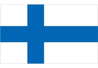 Official flag of Finland (ISO FI)
