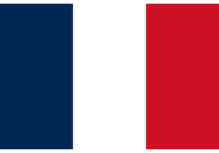 Official flag of France (ISO FR)