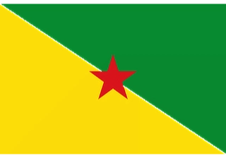 Official flag of French Guiana (ISO GF)