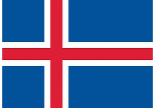 Official flag of Iceland (ISO IS)