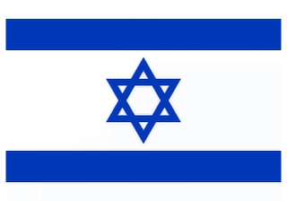 Official flag of Israel (ISO IL)