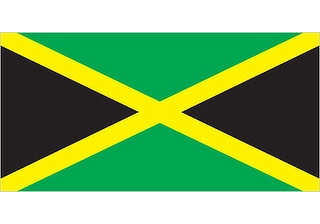 Official flag of Jamaica (ISO JM)