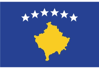 Official flag of Kosovo (ISO XK)