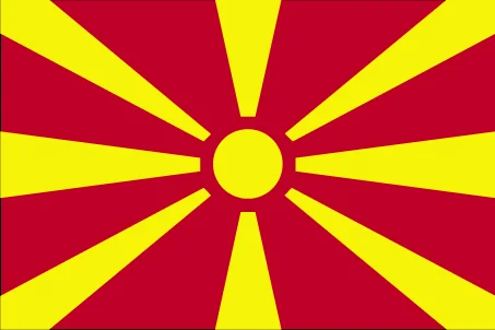 Flag of North Macedonia