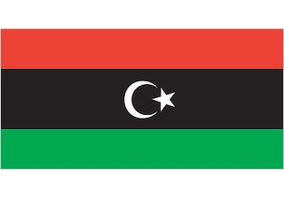 Official flag of Libya (ISO LY)
