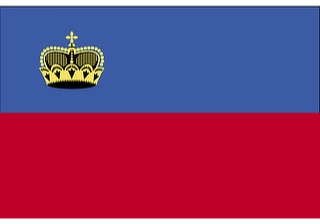 Official flag of Liechtenstein (ISO LI)