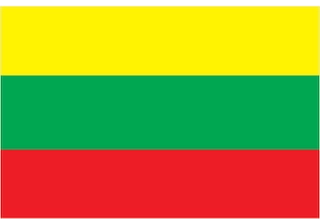 Official flag of Lithuania (ISO LT)