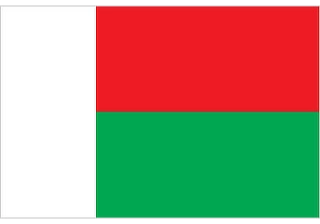 Official flag of Madagascar (ISO MG)