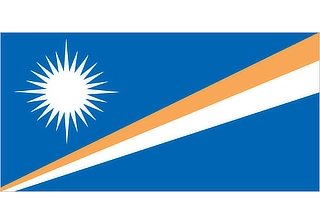 Official flag of Marshall Islands (ISO MH)