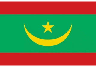 Official flag of Mauritania (ISO MR)