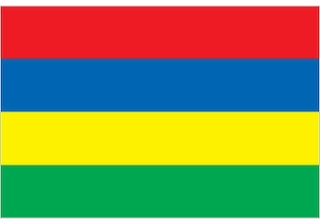 Official flag of Mauritius (ISO MU)