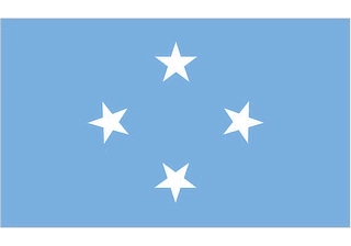 Official flag of Micronesia (ISO FM)