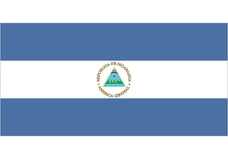 Official flag of Nicaragua (ISO NI)