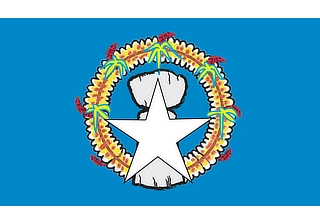 Official flag of Northern Mariana Islands (ISO MP)