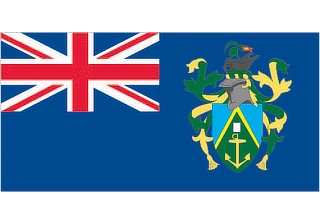 Official flag of Pitcairn Islands (ISO PN)