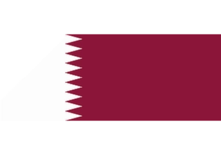 Official flag of Qatar (ISO QA)