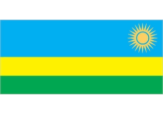 Official flag of Rwanda (ISO RW)