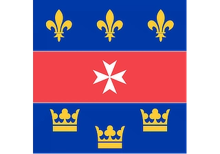 Official flag of Saint Barthélemy (ISO BL)