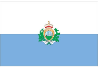 Official flag of San Marino (ISO SM)