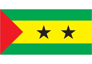 Official flag of São Tomé and Príncipe (ISO ST)