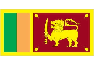 Official flag of Sri Lanka (ISO LK)