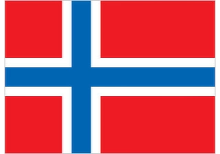 Official flag of Svalbard and Jan Mayen (ISO SJ)
