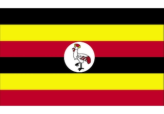 Official flag of Uganda (ISO UG)