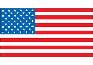Official flag of United States (ISO US)