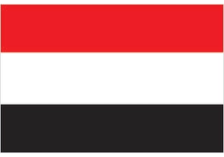 Official flag of Yemen (ISO YE)