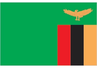 Official flag of Zambia (ISO ZM)